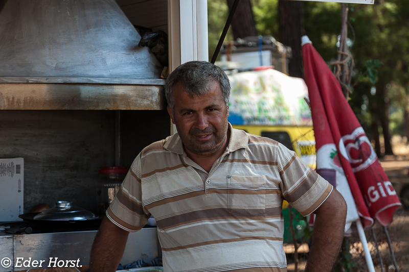 Menschen in der Türkei.