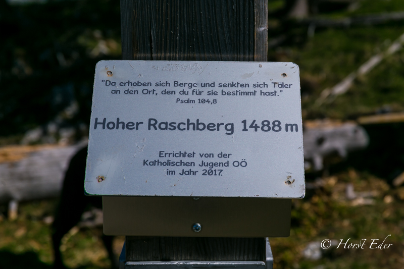 Bergtour auf den Raschberg 1488m