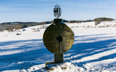 Gemütliche Winterwanderung zur Schwedenschanze…