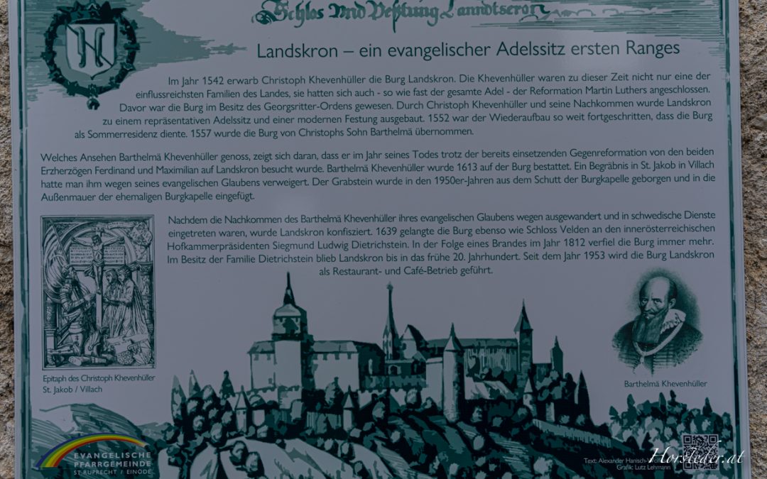 Burg Landskron in Kärnten…