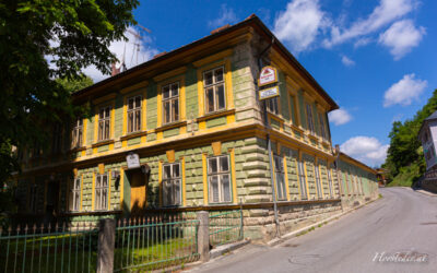 Verlassenes Gastahus im Waldviertel.