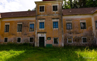 Altes Herrnhaus im Waldviertel.