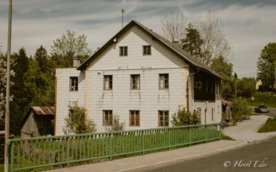 Leeres Haus (Werkstätte) im Waldviertel