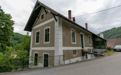 Leeres Haus in Hardegg