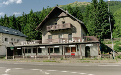Geschloßenes Gasthaus in der Steiermark.