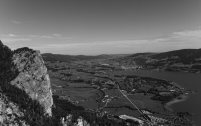 Blick zum Mondsee