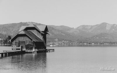Der Blick zum Wolfgangsee…