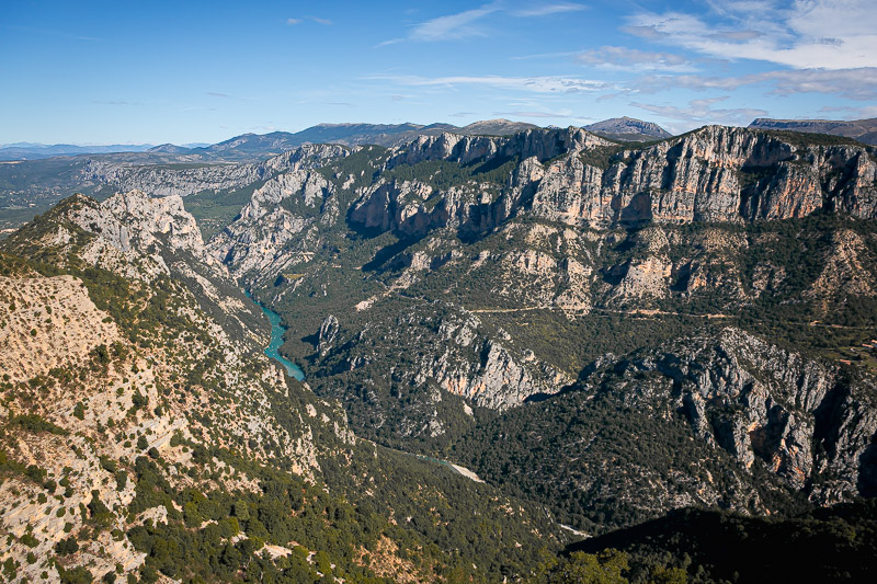 Die Verdonschlucht in Frankreich. Bei meiner Reise mit dem Wohnmobil habe ich 2024 auch die Verdonschlucht besucht.