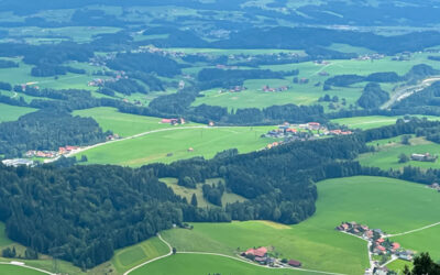 Radeln von Thalgau auf den Gaisberg 1287m. Eine tolle Tour, aber sehr anstrengend wie ich gefahren bin