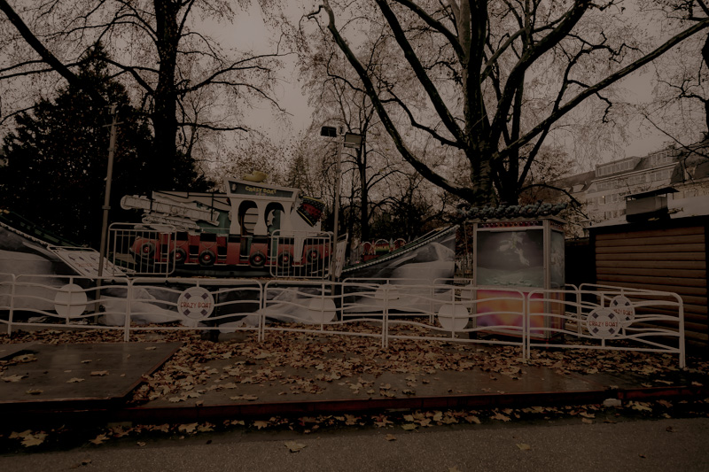 Düstere Zeiten am Markt….In Linz,in der Coronazeit unterwegs…
