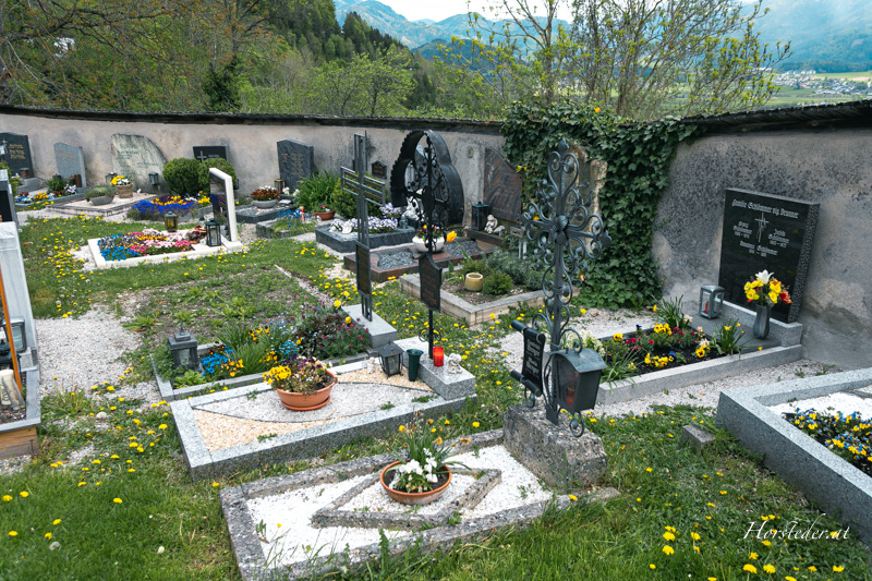 Friedhof in Pürgg…..Eine kleines Dorf in der Steiermark..